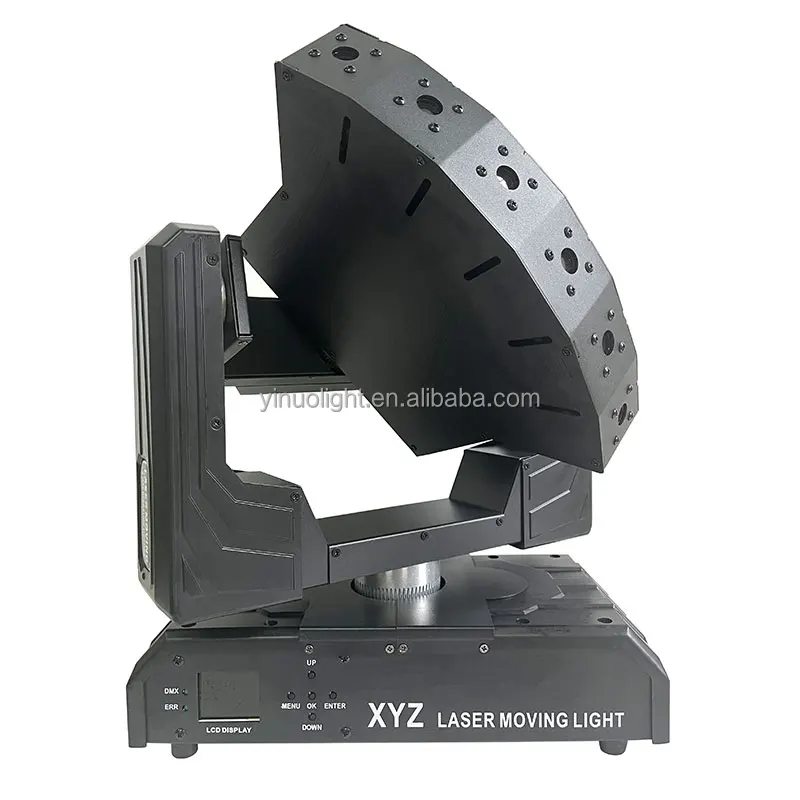 6 Eyes RGB/RED Laser Moving Head Light - DMX512 Controller