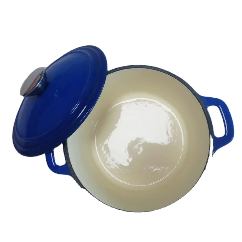 Factory Colorful Enamel Cookware Cast Iron Dutch Oven  Casserole Cooking Pot Sets Kitchen Ware Set With Lid