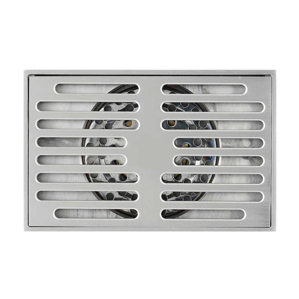 High Quality Horizontal Drainage Rectangular Grate Shower Floor Drain