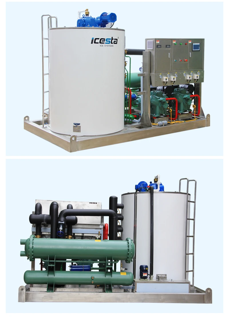 50kg crushed flake ice maker