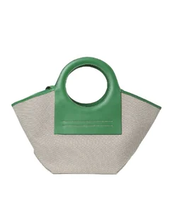 Manufacturer Custom Fashion Ladies Shoulder Bags Classic Handbags Large Capacity Canvas Tote Bag for Women