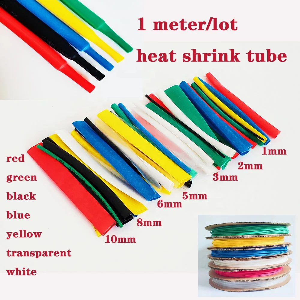 Heat Shrink Tube 21 Pvc Different Color Shrinkable Cable Sleeve Buy