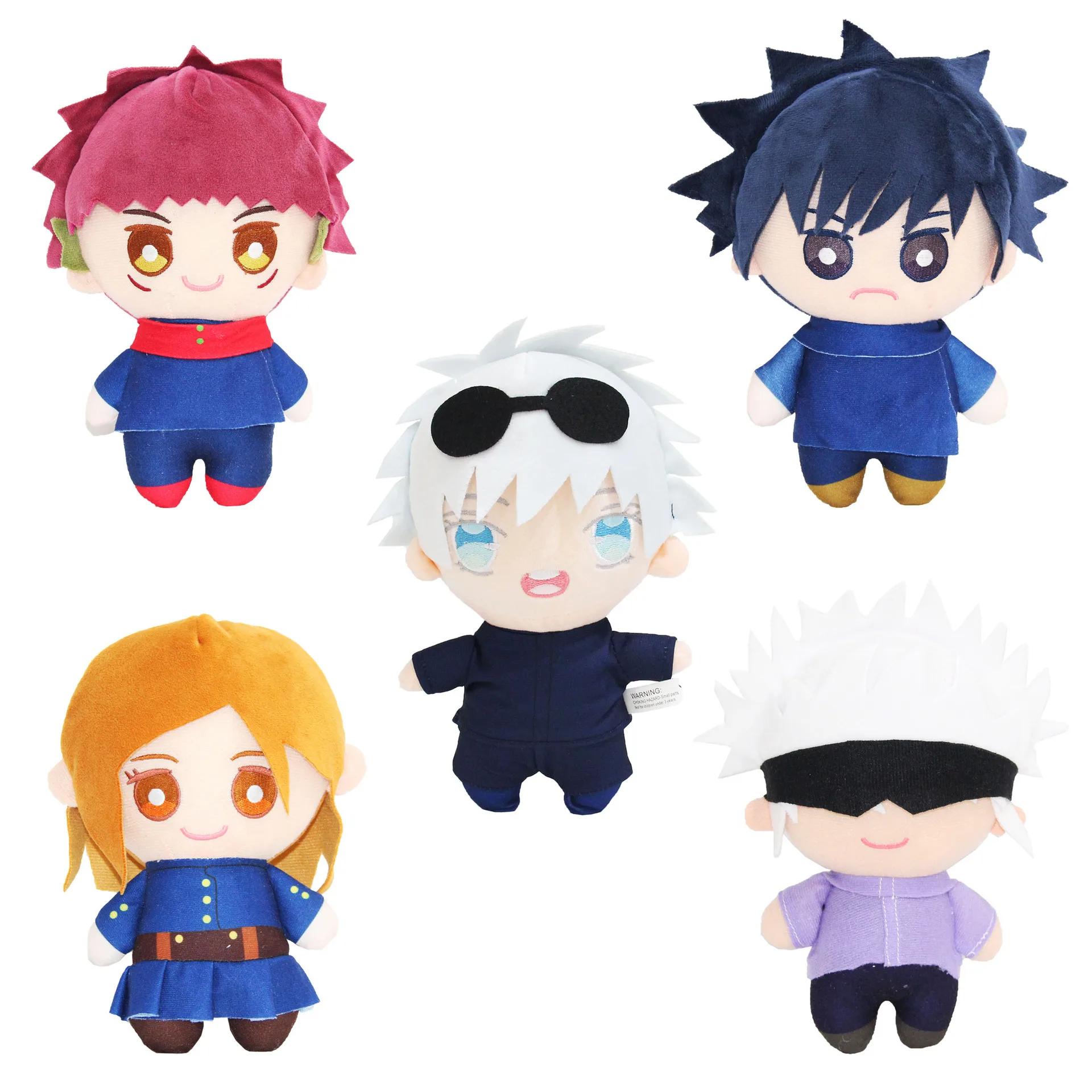 Jujutsu Kaisen Puchishu! - Plush Toys Vol.2 Complete Set of 6 Types [Pre-Order May 2026]