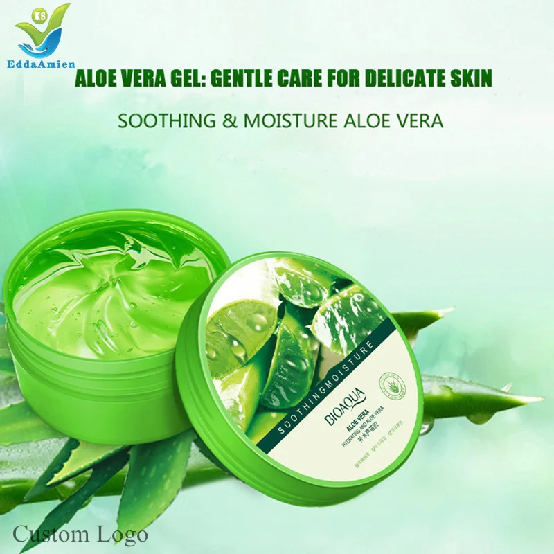 China 100 Pure Puro Natural Organic Moisturizing Exfoliante Soothing Cucumber Gel Aloe Vera Gel Bulk for Face