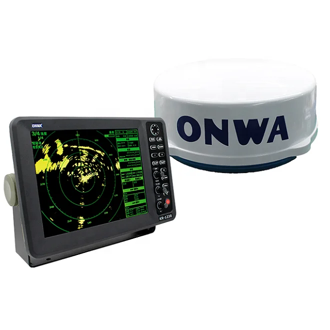 ONWA KR-1238 4KW 32 海里 マリンレーダー / KR-1268 6KW 64NM 海上