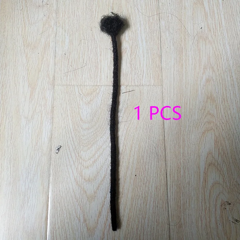 6Inch-24Inch Dreadlock Extensions Human Hair for Men/Women 100% Real Human Hair Permanent Dreadlocks