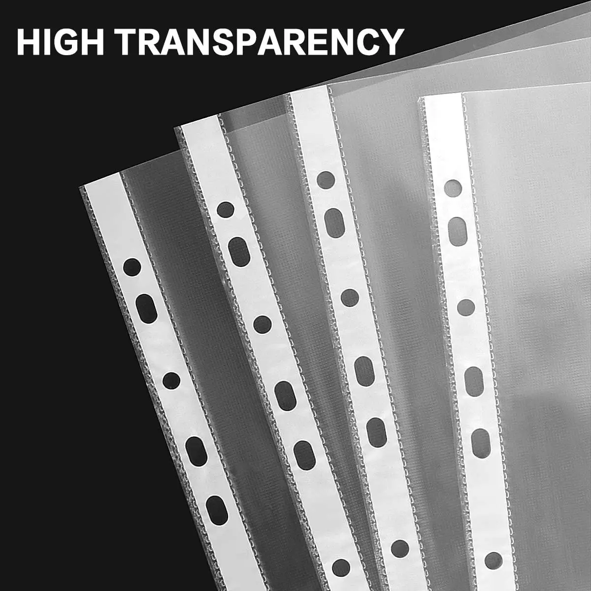 Viquel Pack Of 25 Perforated Pockets – Two Sizes A4/A3 – BigaMart - View #2