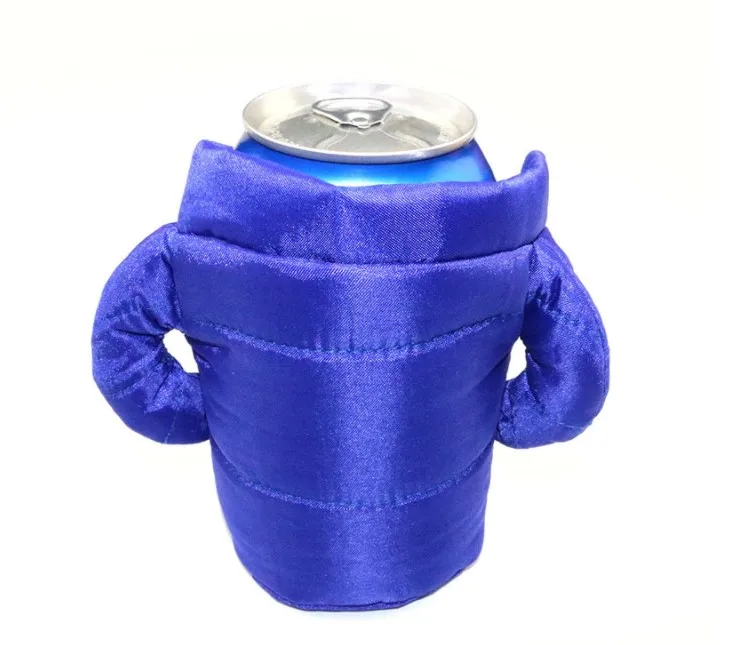 New Custom Insulated Can Cooler Beer Can Cooler Bag Beverage Jacket For