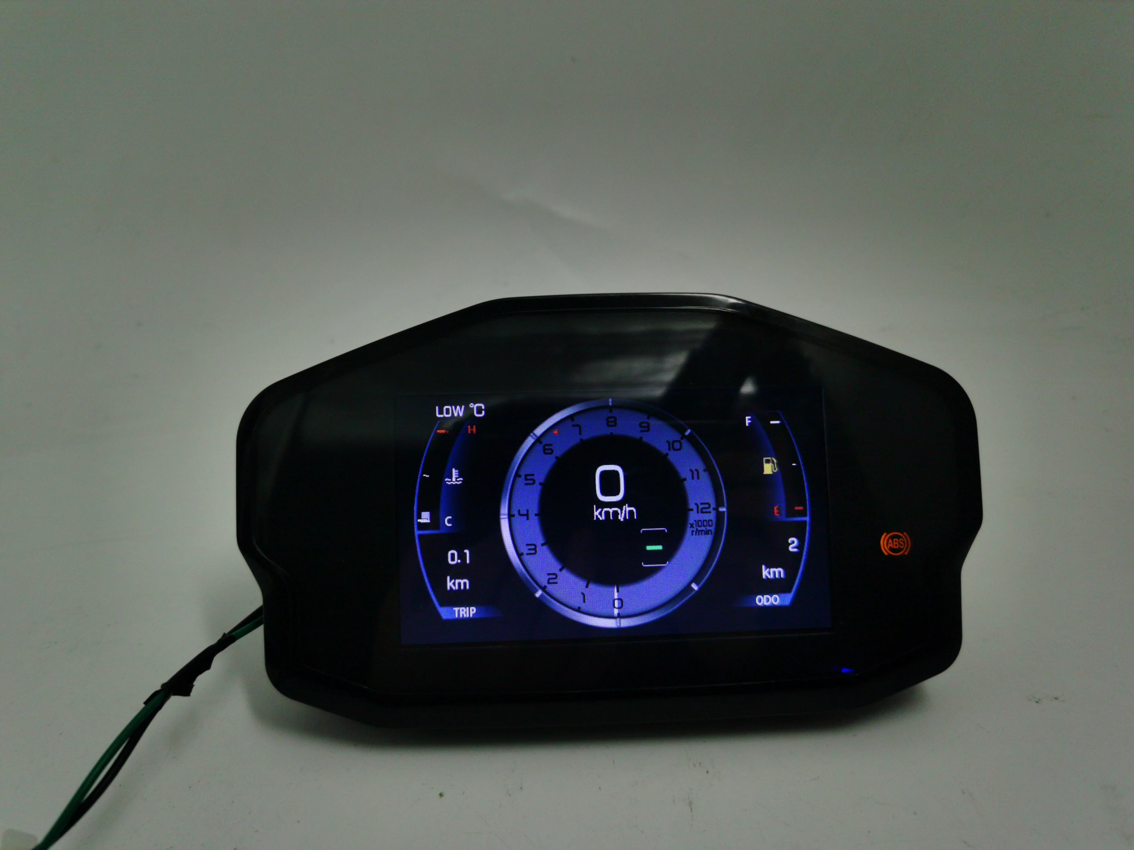 Votol Digital Speedometer Lcd Motorcycle Setting Adjustable Bike Meter