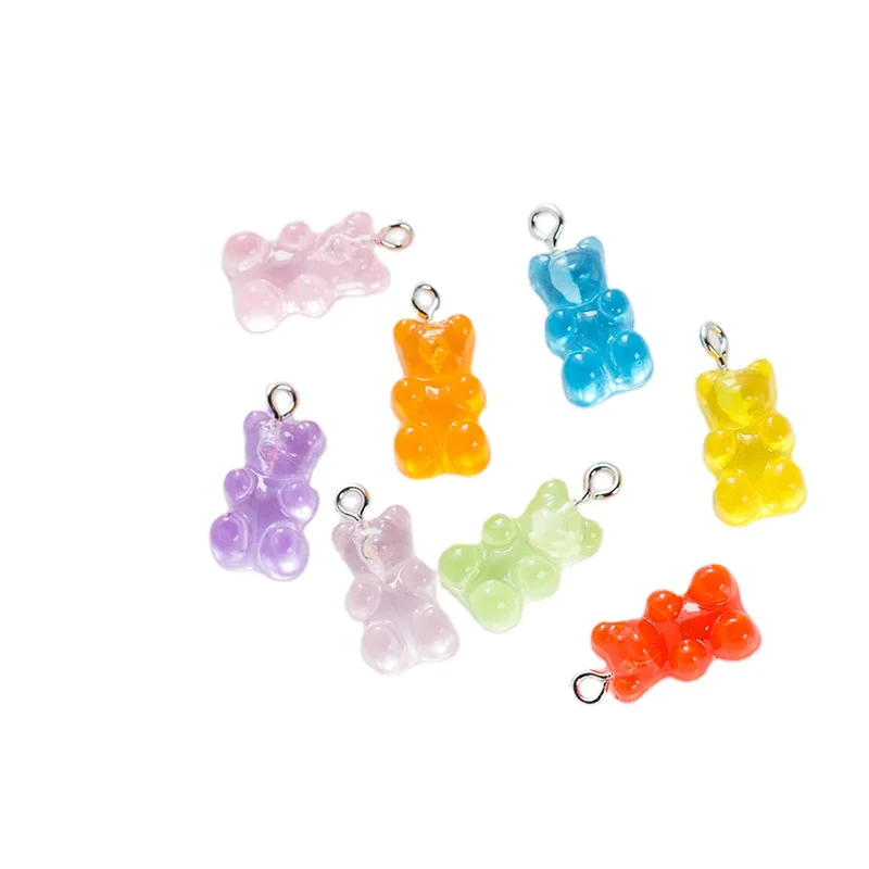 diy resin kawaii candy color gummy