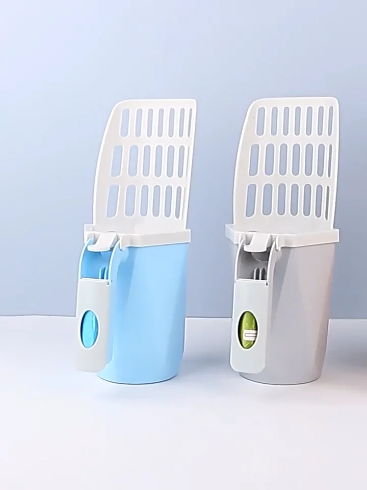 Large Capacity Cat Litter Dog Poop Cleaning Scoop Selfcleaning Cat