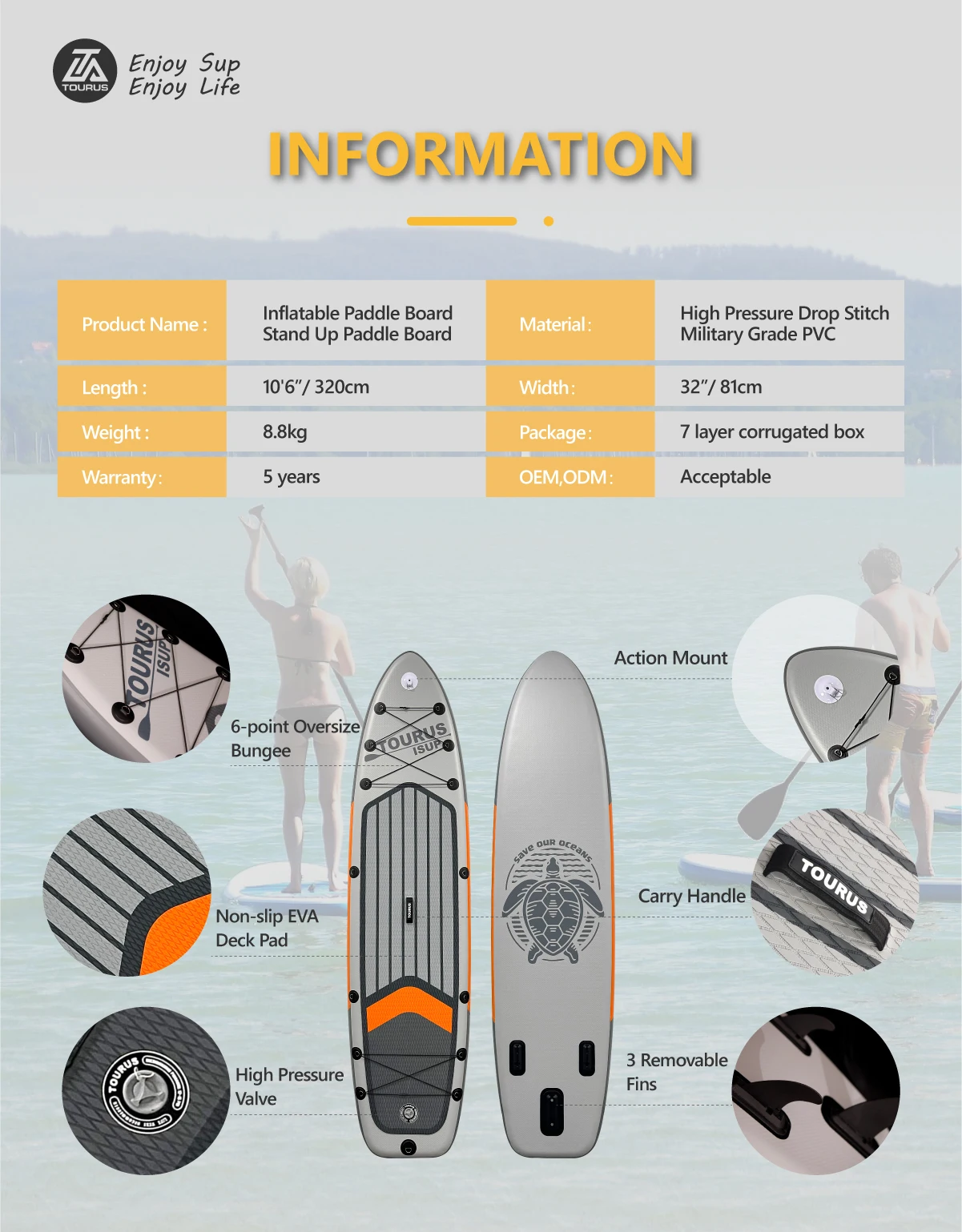 2023 Latest Style Wooden Paddle Sup Padel Boards Paddle Board