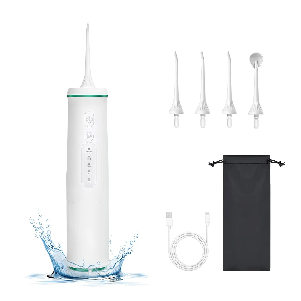 2023 New Improved Movement Low Noise Electric Floss Dental Plaque Cleaning Water Jet