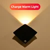 Black Rechargeable Warm Light [24/7 Induction]