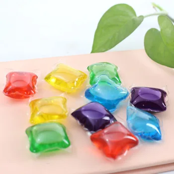 Private Label Eco-friendly Strong-flavor Capsules Beads Detergent Soap Eco Scent Natural Laundry Pods in bulk