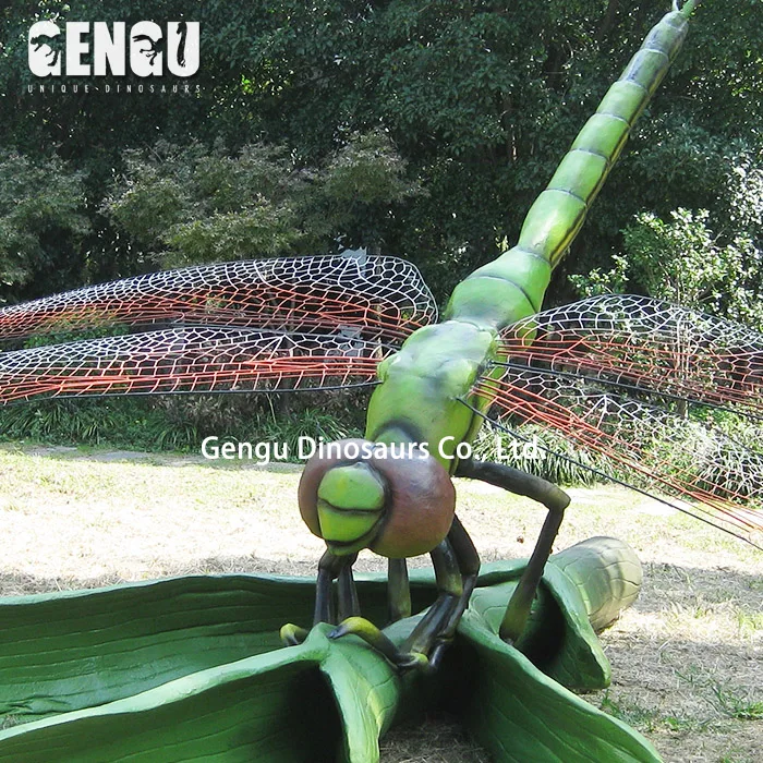 Amusement Park Large Robot Dragonfly Model for Sale