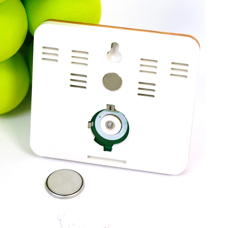 Simple Home Electronic Digital Hygrometer Home Temperature and Humidity Indoor Bamboo Hygrometer Thermometer