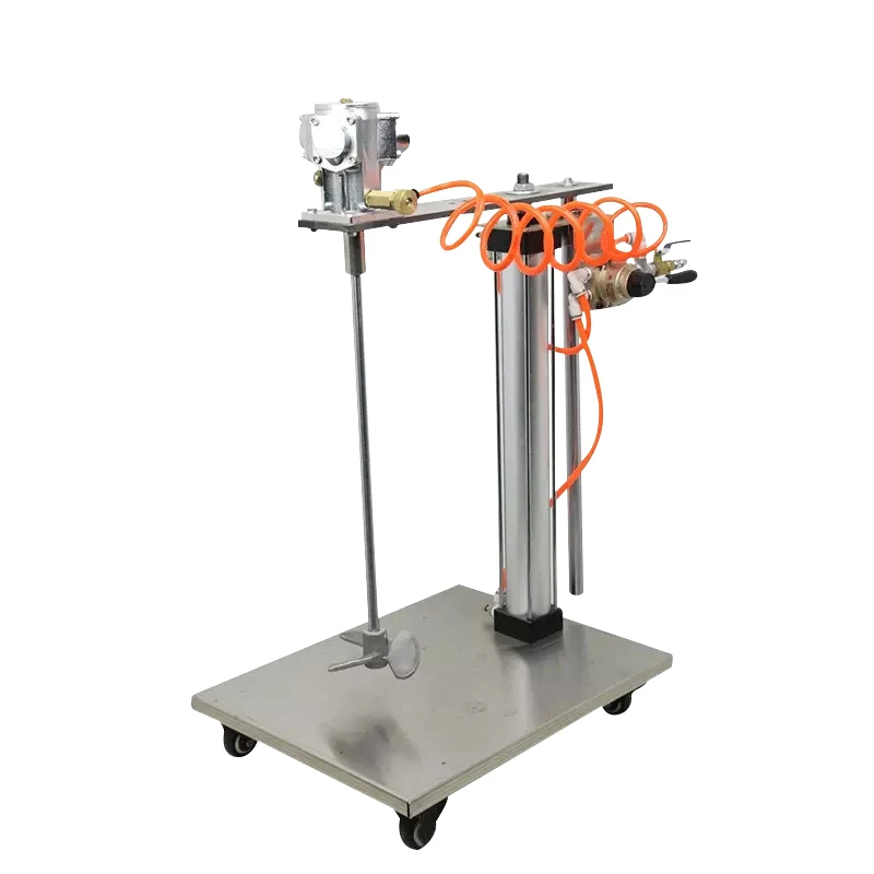 50 Gallon Industrial Pneumatic Mixer Dye Granule Powder Liquid Paint