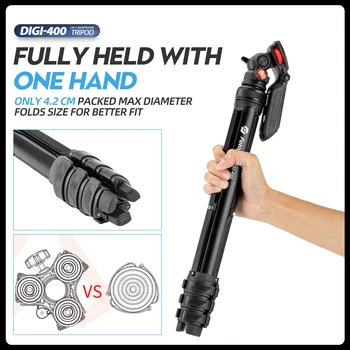 Oem Service Lightweight Universal Digital Professional Camera Accessories Stand Tripod Photography Travel Tourism Tripod detail image