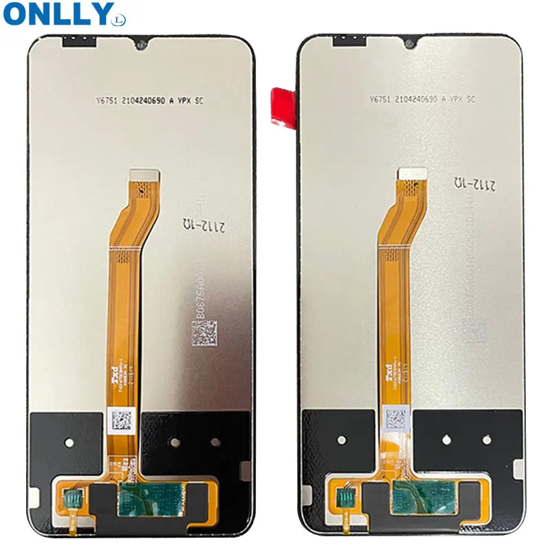 Écran LCD + Vitre Tactile Pour Honor X7 - Compatible - Noir - Neuf