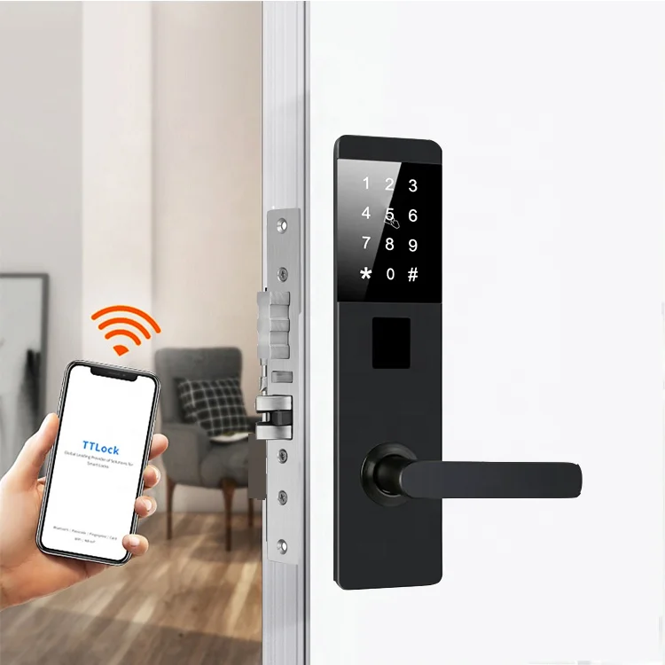 Блокировка TT из алюминиевого сплава смарт-пароль RFID-карта электронный замок разблокировка через приложение для