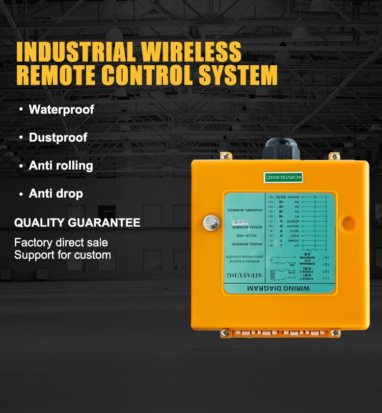 NOMI Multi-Channel Remote Control - IP65 Waterproof Crane