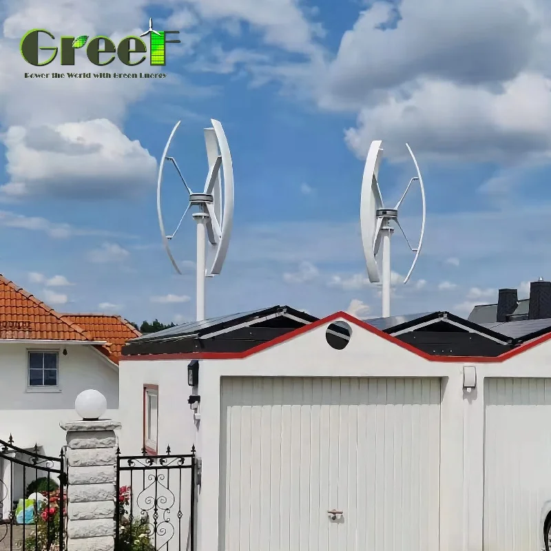 Axial Flux Wind Generator Vertical Axis Wind Turbine Rooftop 500w 1kw 2kw 3kw 5kw