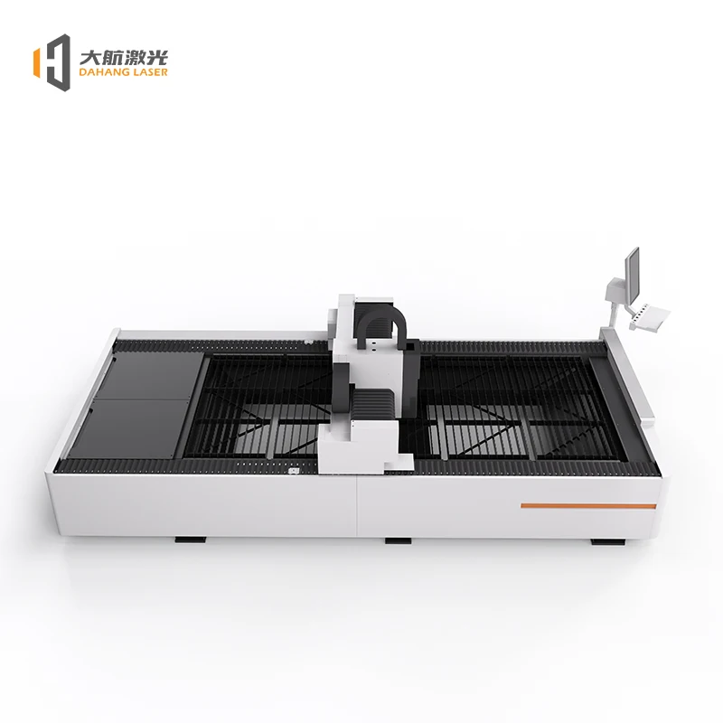 Single Table Fiber Optic Laser Cutter 4 kw 5 kw 6 kw Cnc Fiber Laser Cutting Machine for Sale
