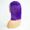 Purple bob wig