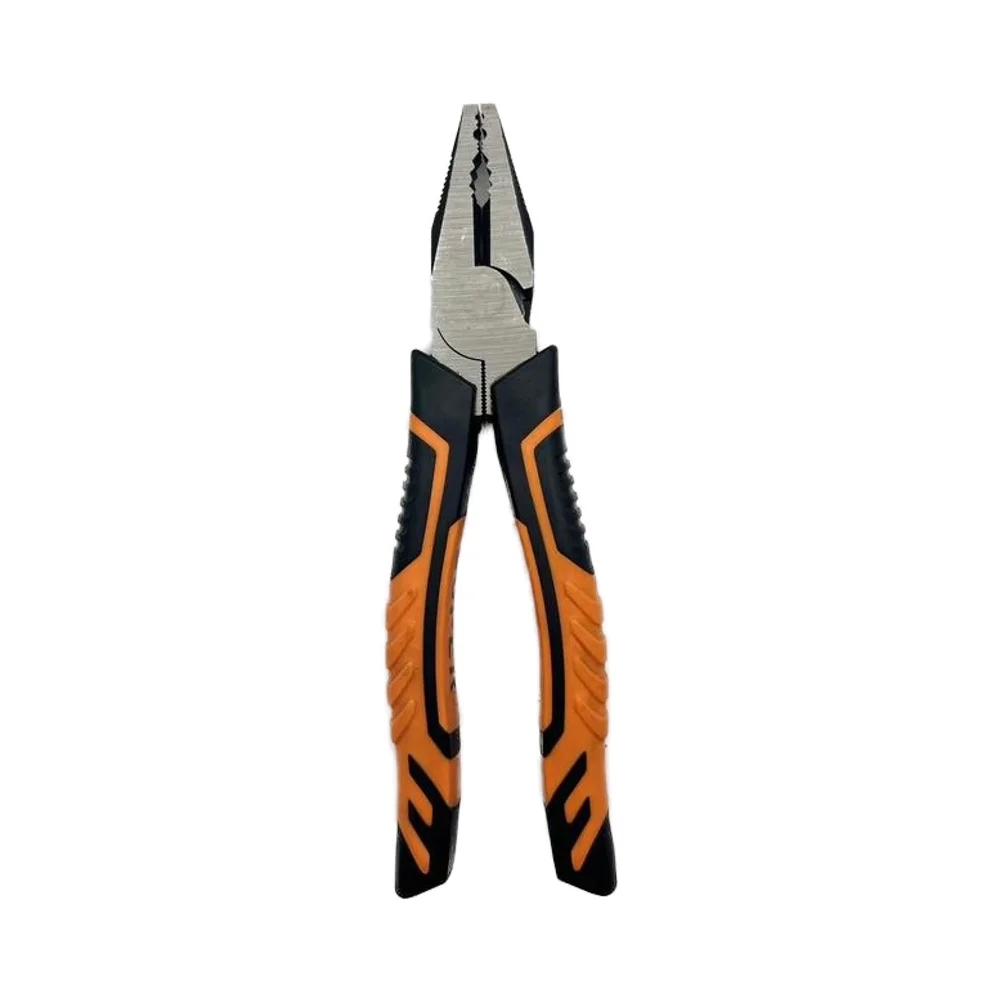 Insulated Steel & Aluminum Electrica Wire Cutter Combination Pliers DIY Grade with Soft Grip PVC Handle Fishing-OEM Customizable