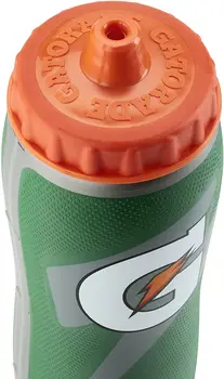 Gatorade 32 oz Squeeze Water Sports Bottle - Value Pack of 6 - New Easy Grip Design for 2014