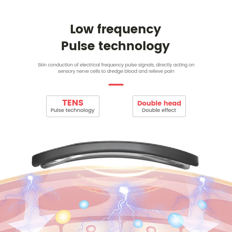 Portable 4D Pulse Smart Shiatsu Neck Massager Electric Neck and Shoulder Massager