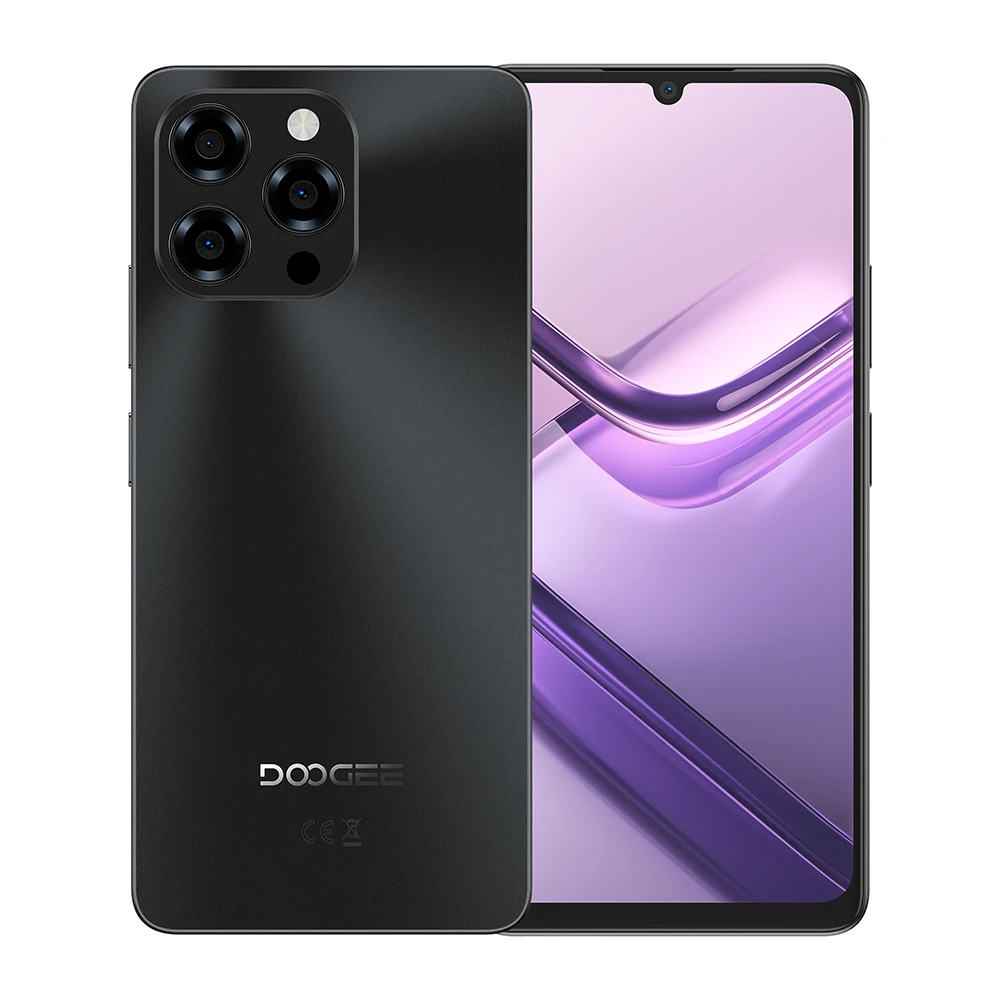 【新品】DOOGEE Smart Note58 RAM 48GB 128GB 黒 DOOGEE Note 58 Smartphone: 6250mAh Battery, Octa-Core, 8GB RAM