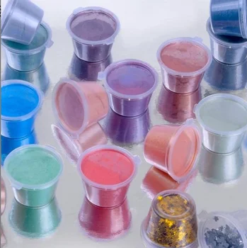 Jingxin Color Mica Pigment Powder Dye for Cosmetic Ink Coating and Painting