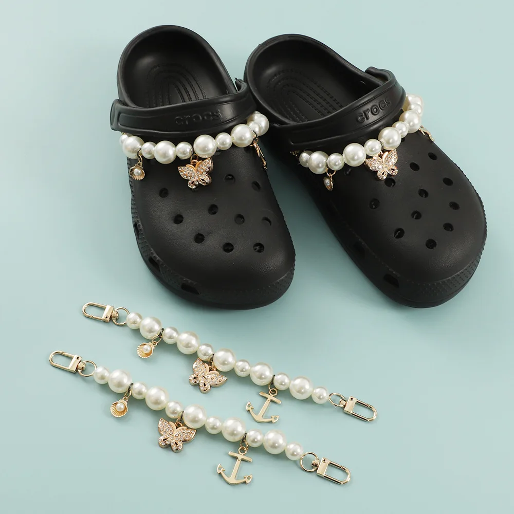 Qchengsan Bling Croc Charms, Shoe Charms Fits for Croc Clog