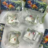 BZ001 Colgante de pizca de cubo de hielo de pez dorado pequeño 1 pieza