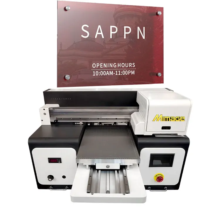 Cheapest Uv Flatbed Printer Printing Machine Water Based A3 Uv Inkjet Flatbed Printer for Sale