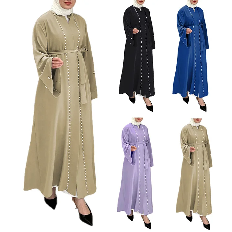 2024 Abaya Muslim Dress Large Size Women Dresses Elgent Muslim Dress ...