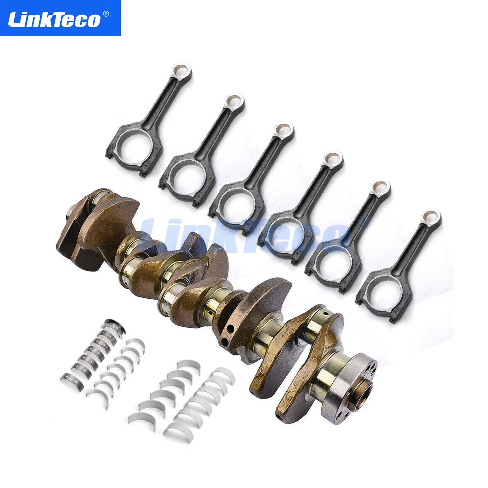 N55b30 Engine Overhaul Rebuild Set Timing Chain Kit Con Rod Crankshaft