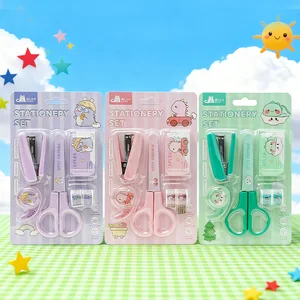 6-in-1 Dinosaur Theme Stationery Set for School Kids and Gift Ideas