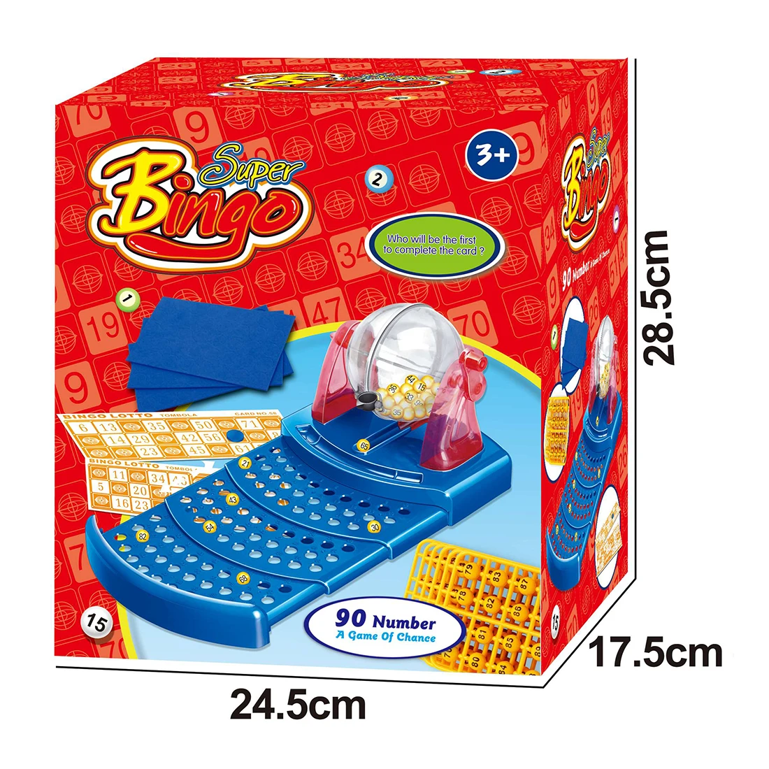 Традиционная пластиковая портативная счастливая имитация гравитационного палочки игрушки лото карточка набор настольных игр лотерея машина для рисования