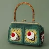 Green ice cream bamboo bag