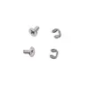 2 tornillos y 2 clips