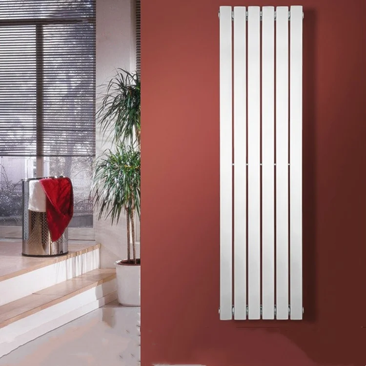 Avonflow Hot Design White Flat Pipe Water Heating Radiator for Central Heating System