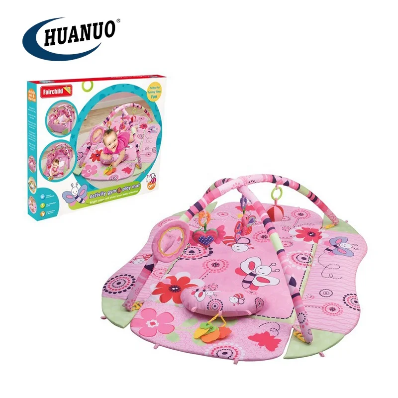 Eco-friendly Baby Toy Safari Play Mat Activity Gym