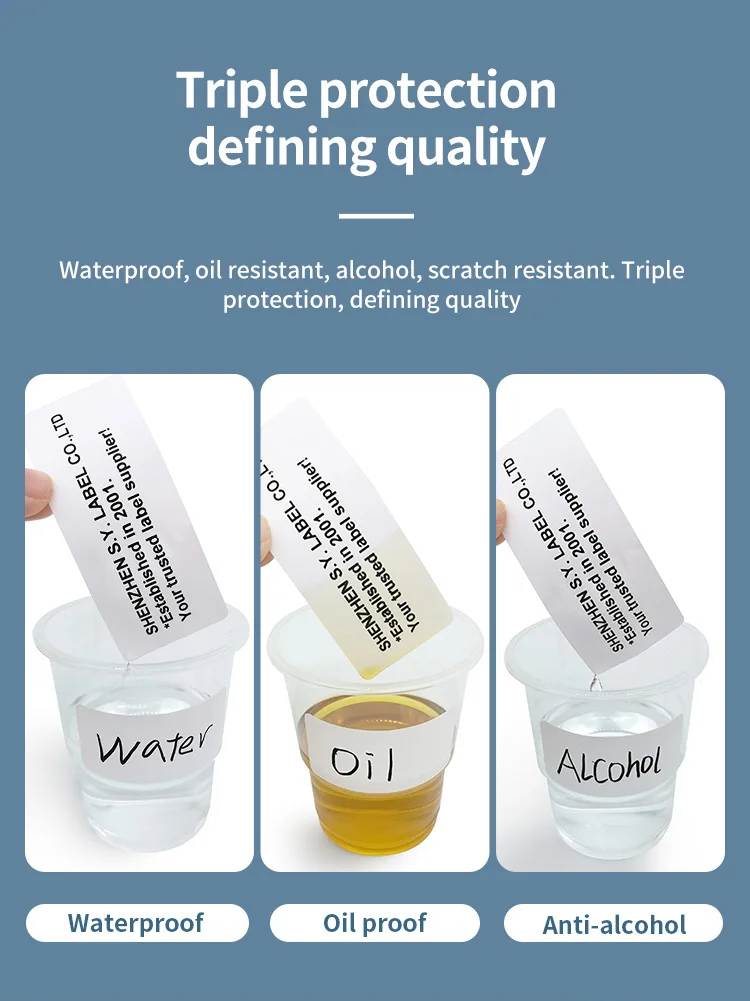FBA Shipping Blank Label Sticker Paper Label Waterproof Direct Thermal ...