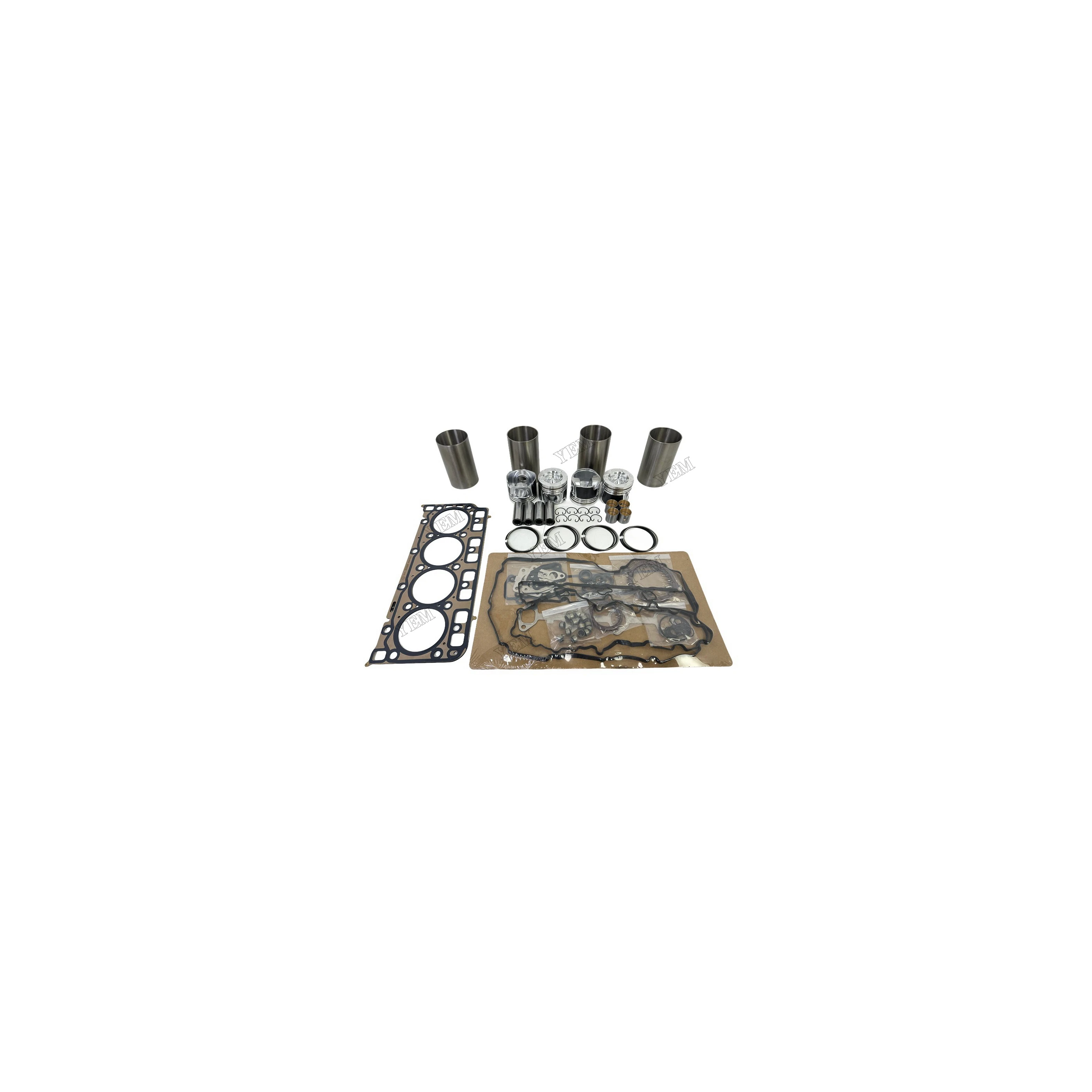 Overhaul Kit With Gasket Set Compatible for Doosan / for Develon D34 Industrial Engine Parts