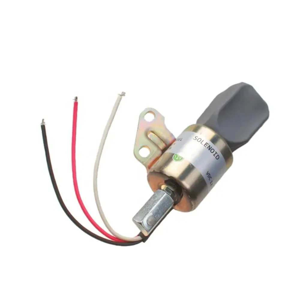 IZUMI Stop Solenoid for Kubota for Woodward D722-E3B D722 1756ES 17520-60012 Engine Parts