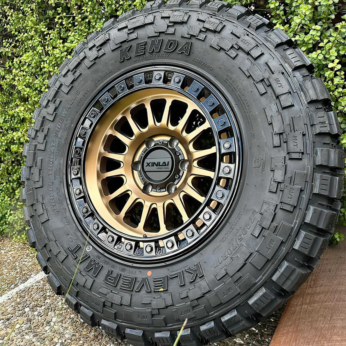 XL Custom Forged Beadlock Wheel 4x4 Deep Concave Off Road Wheel for Toyota Land Cruiser Toyota Prado Ford F-150 Raptor Wheel - Image 5