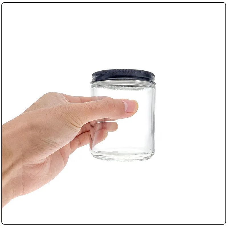 wholesale straight sided glass jars for